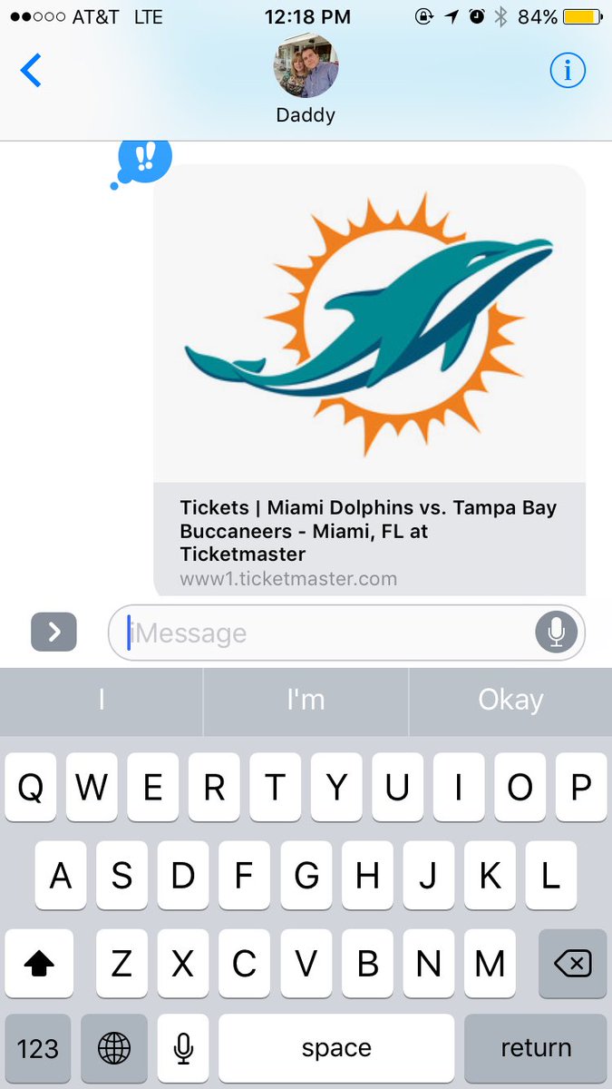 ccano2014's tweet photo. 14th year in a row trying to convince my dad to take me to a @MiamiDolphins game like.... #neverbeentoagame https://t.co/YBhiKokrvt