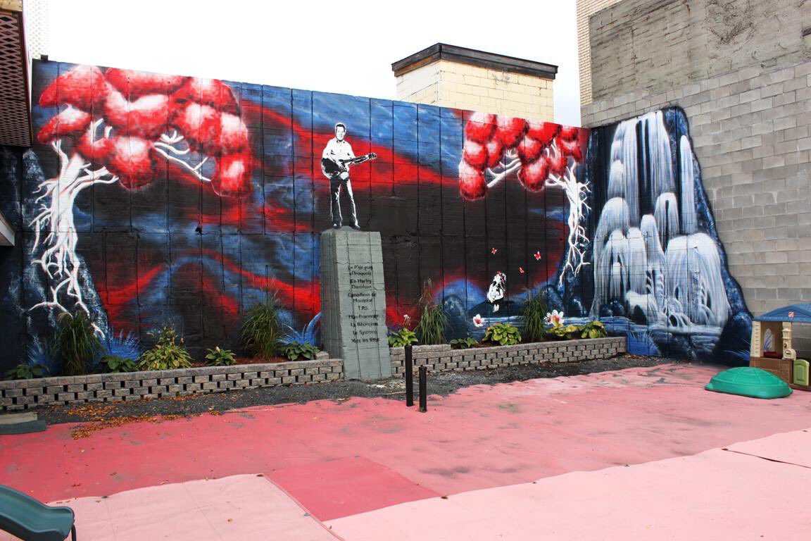 RousselleSteve's tweet photo. New #mural in #edmundston #newbrunswick is complet! https://t.co/TShGIrek94