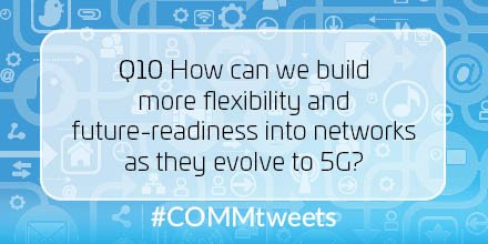 CommScope's tweet photo. Q10: How can we build more flexibility and future-readiness into networks as they evolve to #5G? #COMMtweets https://t.co/TRwYRKS2zF