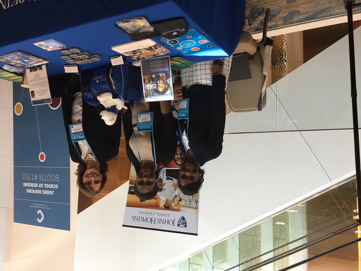 JHUNursing's tweet photo. #JHSON representing at the 2017 Advanced Methods Conference #CANS2017 @RitaDAoust @TamarRodney @TamrynGray #WeGotThis https://t.co/xypBID5gMk