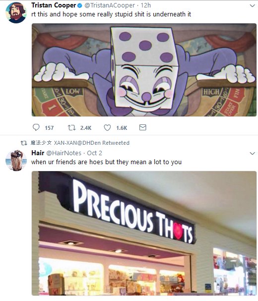 TeamKhrisPlays's tweet photo. @TristanACooper @ConvictedofFun my timeline does the work for me. https://t.co/IrA63n6Ztk