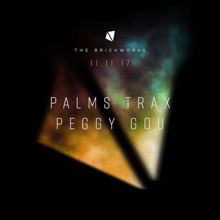 Tickets for Palms Trax & Peggy Gou on sale tonight at 7pm to subscribers only. Last chance to subscribe > palmstrax-brickworks.eventgenius.co.uk
