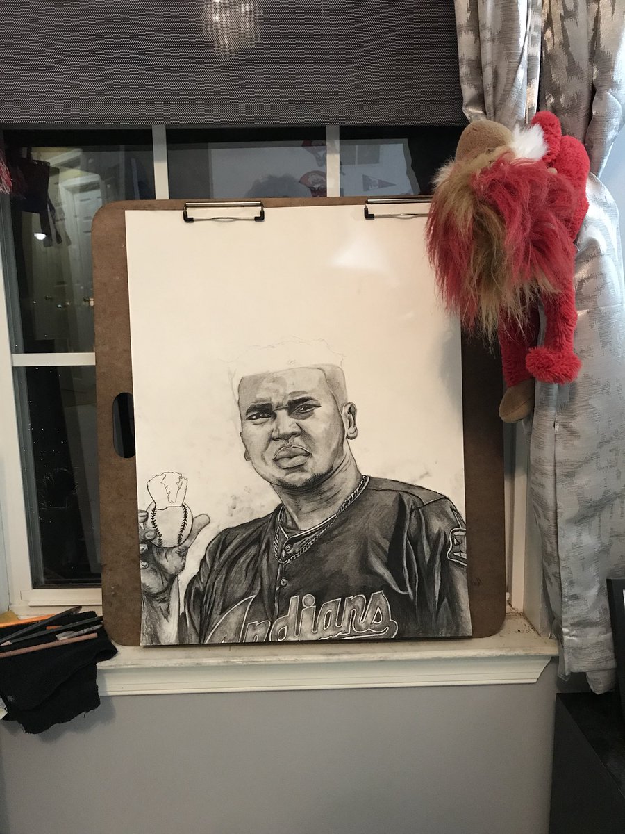 izzygeraci's tweet photo. 17 hours and it’s finally done...
just in time for October baseball 😏

MVP aka @MrLapara and his #MiniTeamCLE2017 member. https://t.co/RwAm0EMBqv