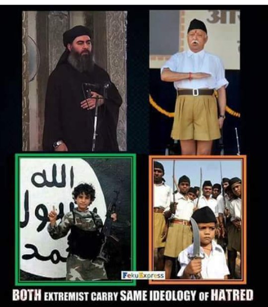 Nasrudheensha4's tweet image. #Rssterror and #Isisterror same ideology of haterd