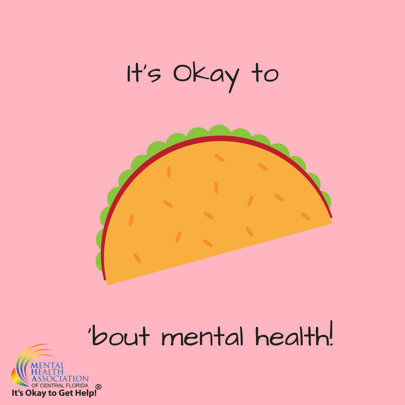 MHACF's tweet image. Happy #NationalTacoDay! Remember: It&apos;s okay to ~taco~ &apos;bout mental health! 😜🌮
