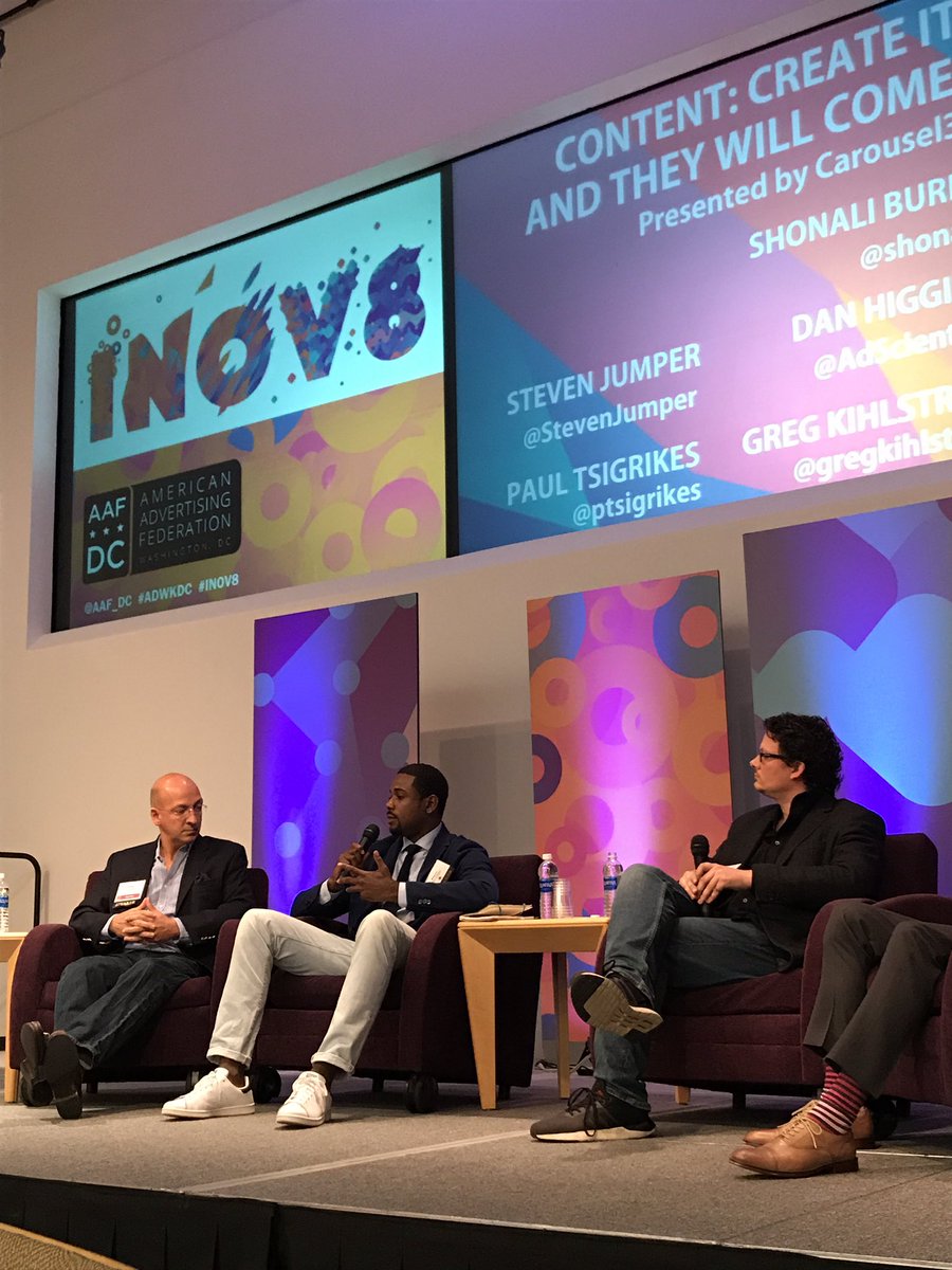 mrb_films's tweet photo. "Content for contents sake Is not enough" - @StevenJumper @AAF_DC #adwkdc #inov8 https://t.co/YRVuunxiE2