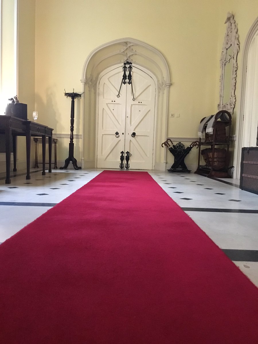 Luttrellstown's tweet photo. Getting ready for our Winter Wedding Showcase! 🏰👰👨‍⚖️#LovinLuttrellstown https://t.co/IVZ2R9FU2e