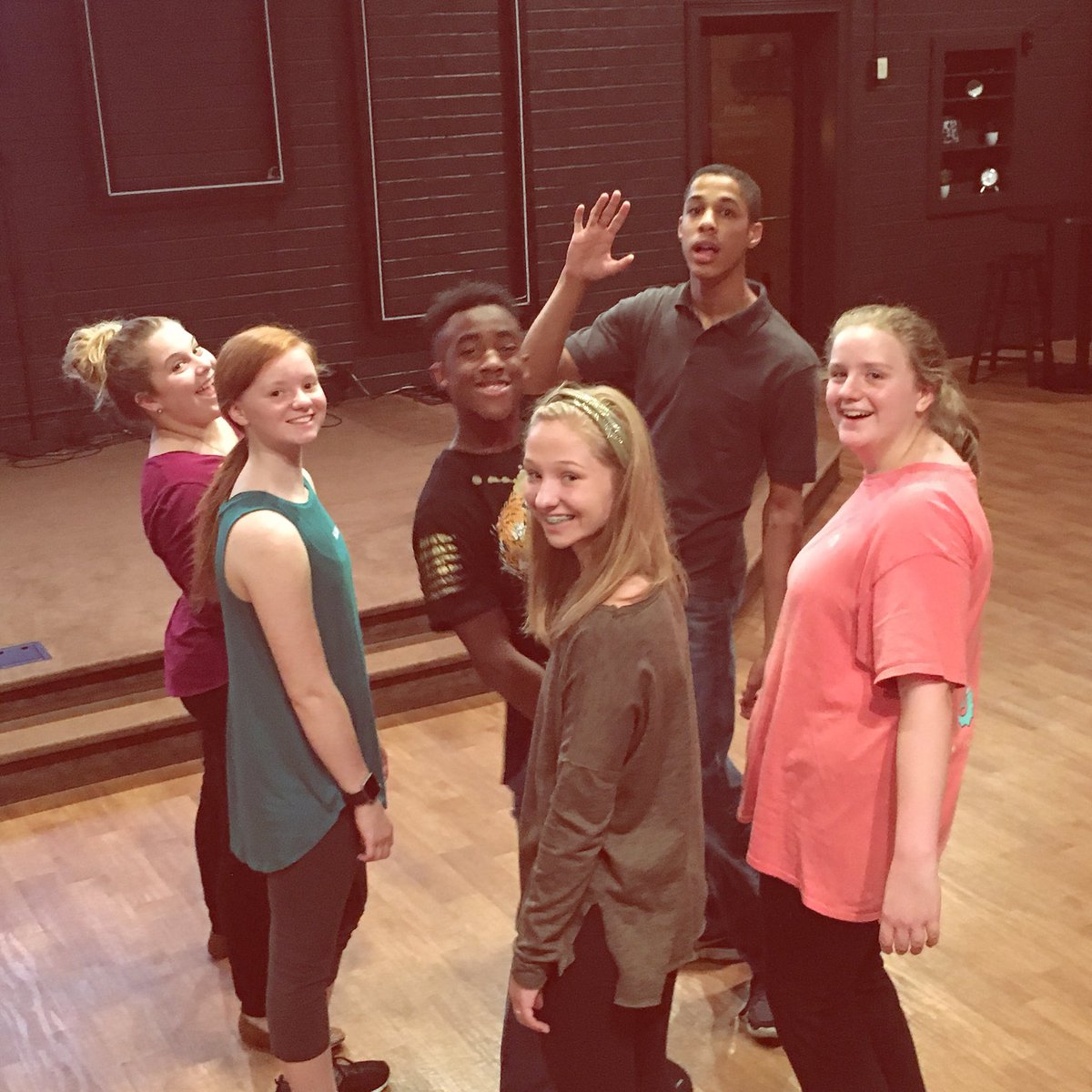thevenue_youth's tweet photo. The first Christmas production practice with our students was a huge success! It’s going to be amazing this year!

#WeAreTheVenue https://t.co/xHh33zirit