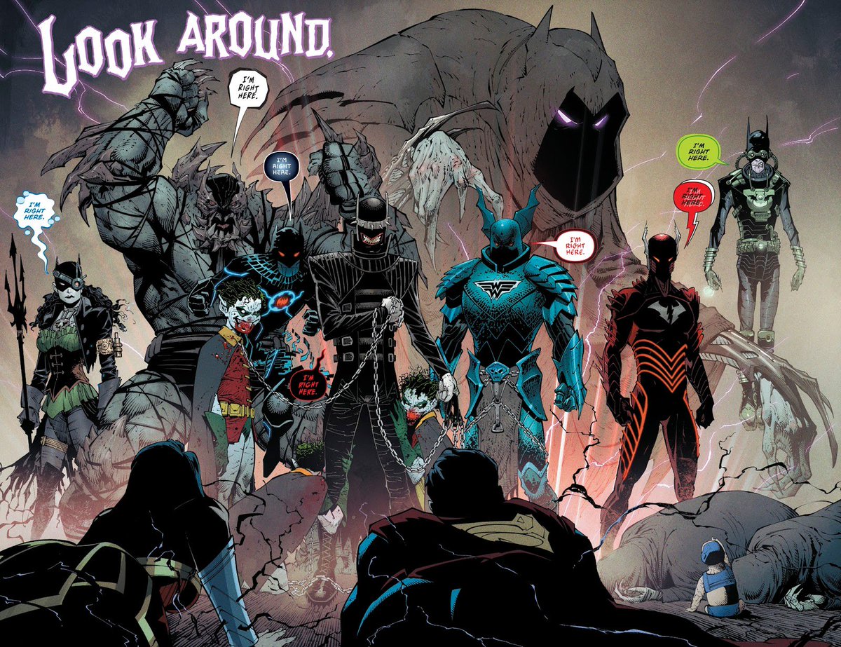 The DC <a href="/DarkMultiverse/">DC Dark Multiverse</a> is “Every fear, each bad decision, [gives] birth to a malformed world of nightmare … a world that shouldn’t exist. SS