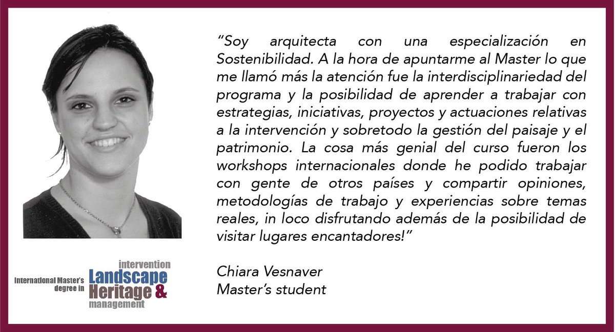 M_Paisatge's tweet photo. Registrations are open! Apply now for the Master's new edition! https://t.co/vl57feCOdU #MasterLandscape #StudyAbroadBecause #barcelona https://t.co/H9jdPBdRmk