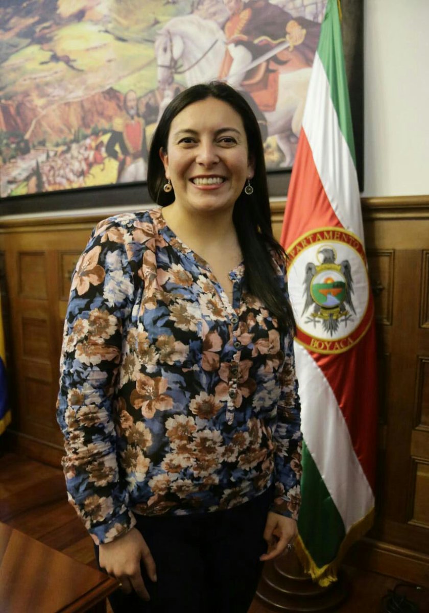 CasadeBoyaca's tweet photo. Ante Gobernador Carlos Amaya, @GobBoyaca asumió Asesora de Relaciones Nacionales e Internacionales @CasadeBoyaca , Magda Paola Núñez. https://t.co/PqImsskQLv