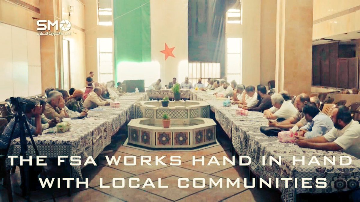 Issam_Alreis's tweet photo. #FSA in south #Syria is working hand in hand with communities to enable civil society &amp; local governance to flourish
https://t.co/GXVGCTh4Lh https://t.co/WeJKlUXZuA