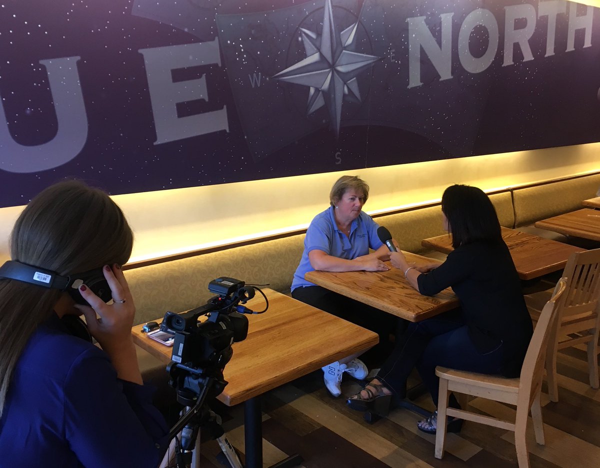 bcattv's tweet photo. Caught up w @baccma shooting the latest #foodie segment at #BurlingtonMA hub @TrueNCoffee for their next episode of BACC Talk #Coffee https://t.co/T2Yc1by6wW