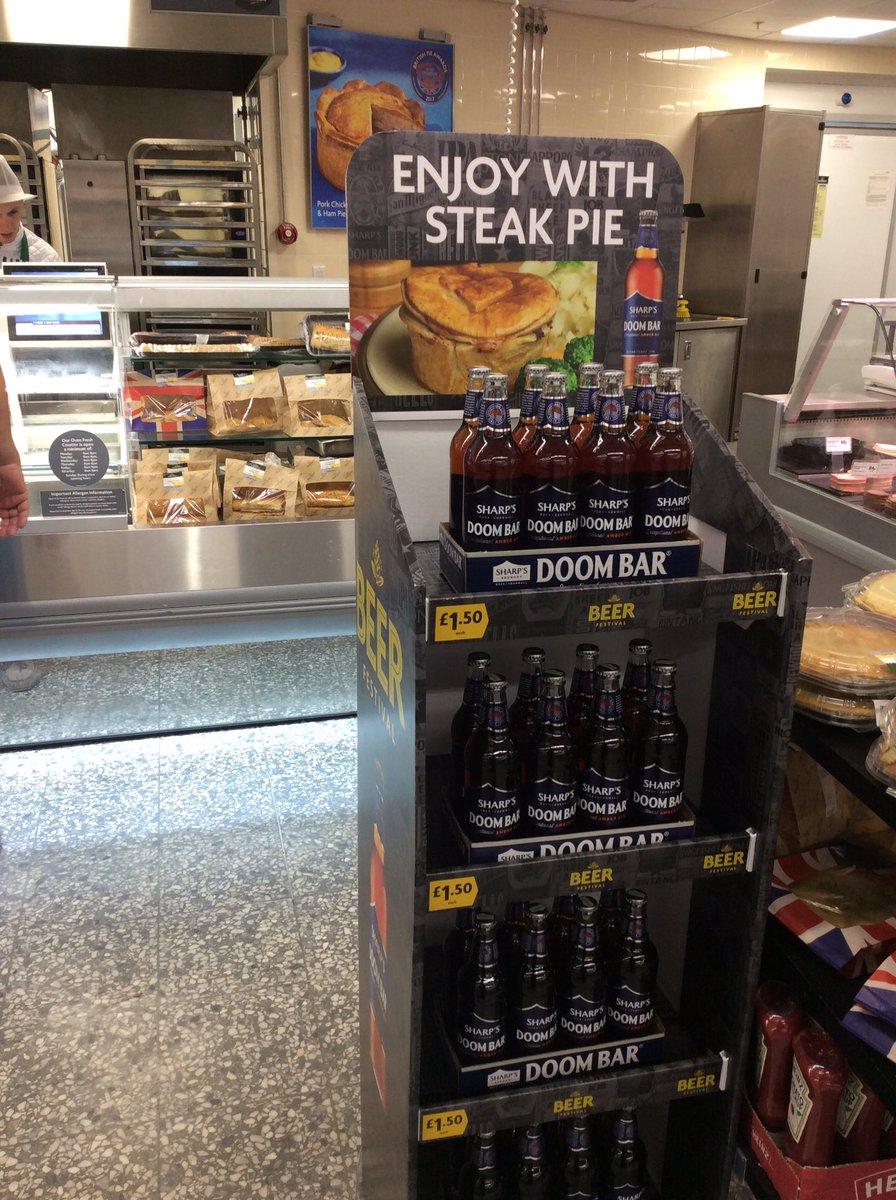 PowerforceMC53's tweet photo. Pies, pies, who ate all the pies? I hope they got some #morrisonslooksharps Doom Bar from Maidstone to go with it! https://t.co/UvUgCf5LA3
