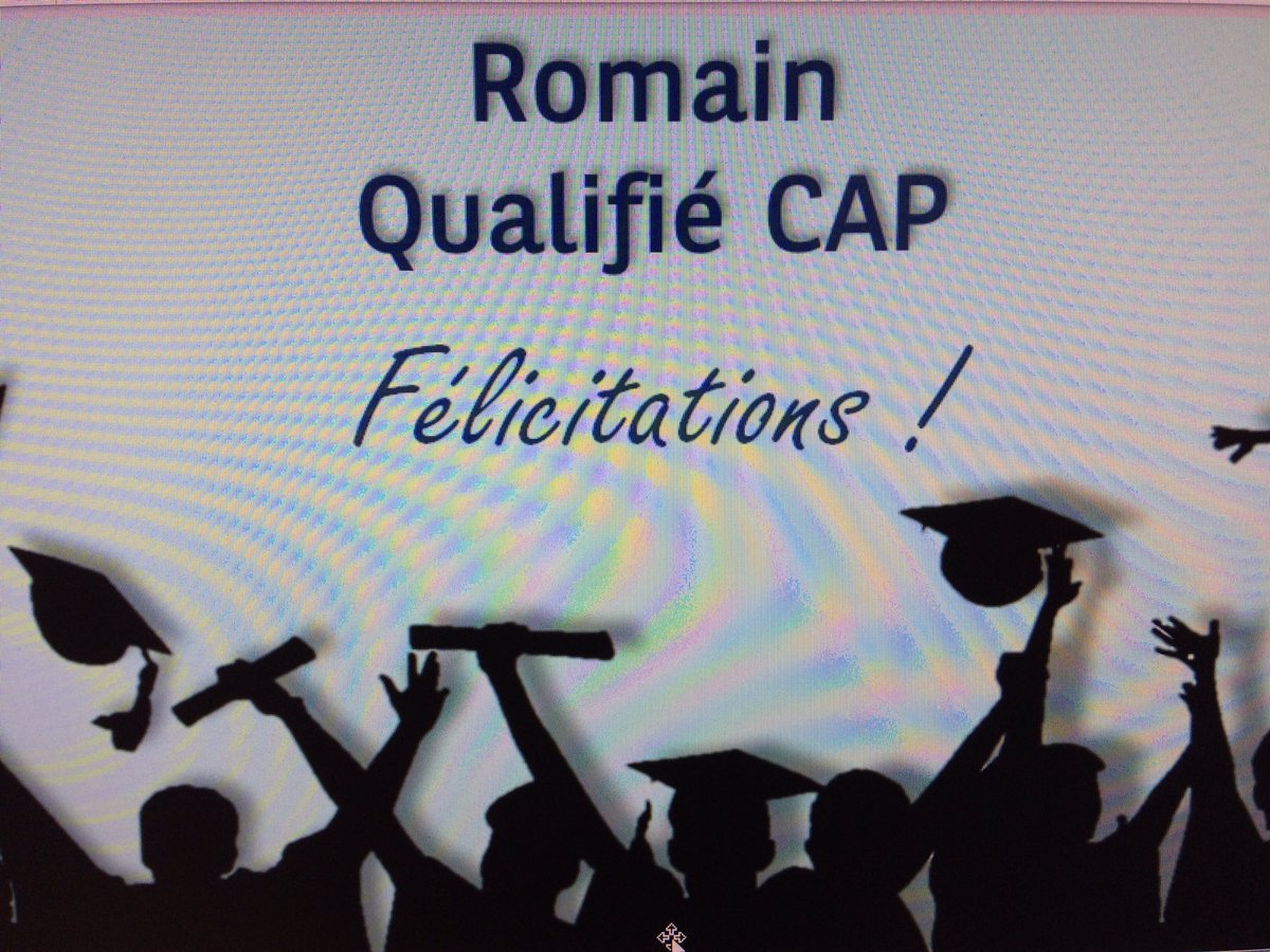 DIAFAR92's tweet photo. Très fier de Romain qui vient de valider sa Certification au poste de CAP. Félicitations. https://t.co/NYirrpTEy3
