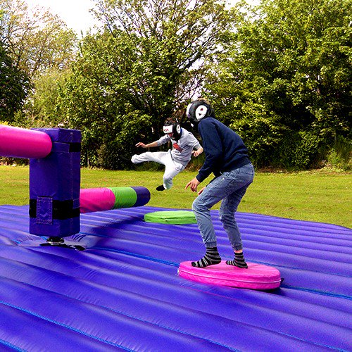 CompaniesActive's tweet image. Get ready for #SportInThePark, this Sunday at 10am in Queen's Park #Bolton! Ever wanted to try "Total Wipeout"?!?! @boltonhospice
