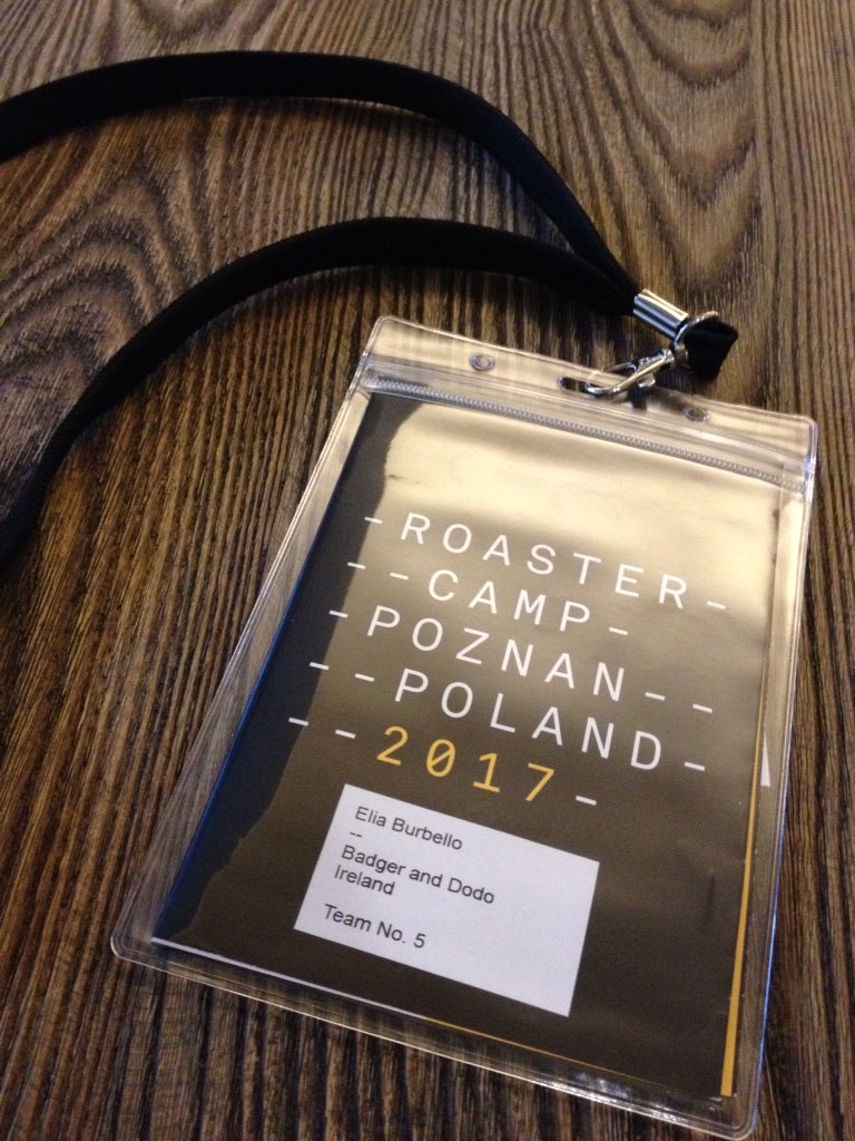 All set! I'm ready for the roaster camp! @BadgerAndDodo