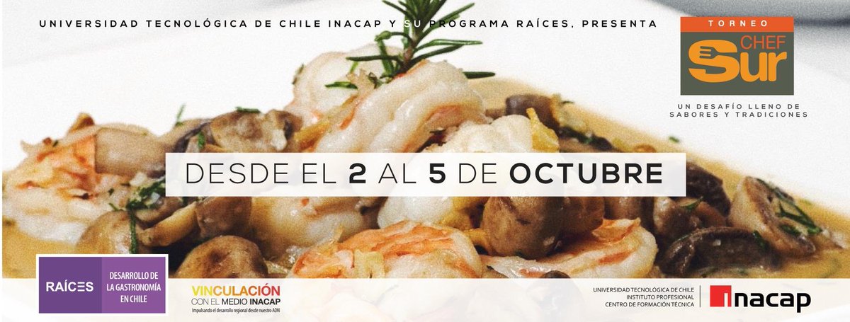 EmbaMexChi's tweet photo. .@EmbaMexChi participa hoy en @ChefSurINACAP con#ClaseDemostrativa de comida mexicana. https://t.co/7mDzhOZtdy