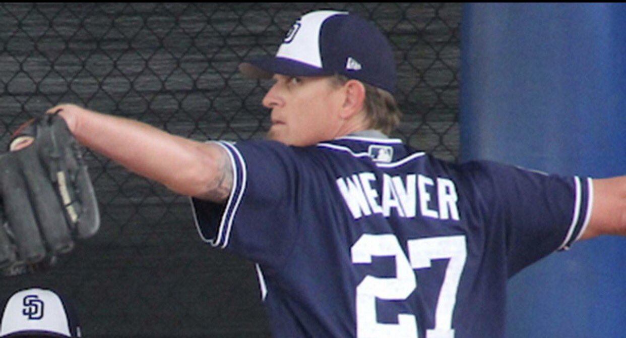 A Happy Birthday to former Pitcher Jered Weaver 