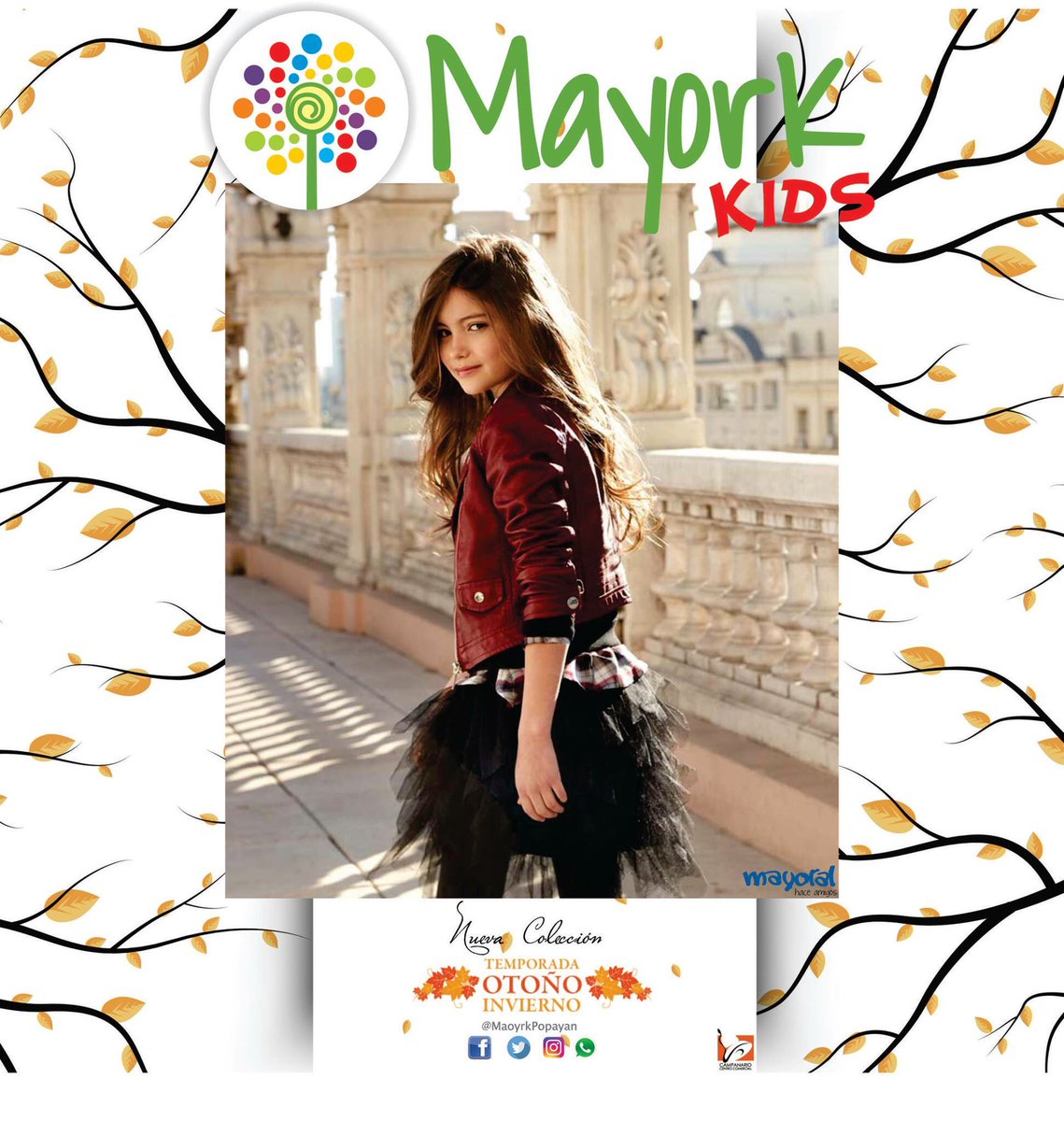 MayorkPopayan's tweet photo. Comenzamos La Temporada Otoño - Invierno 2017-2018 
#Mayoral @MayorkPopayan   @CampanarioCC https://t.co/1XvbNgT6Vn