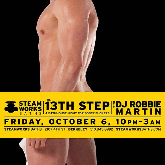 SteamworksBRK's tweet photo. @DJRobbieMartin is in the DJ booth this Friday Night for #13thStep 10PM-3AM! Our #sober and #recovery event every 1st Friday Night! https://t.co/eTOXw9ppvL