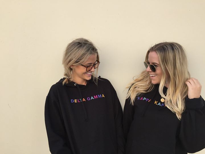 Living a technicolor dream...check out the brand NEW Spectrum Embroidered Hoodie, now available for DG and Kappa! … bit.ly/2yqJpze