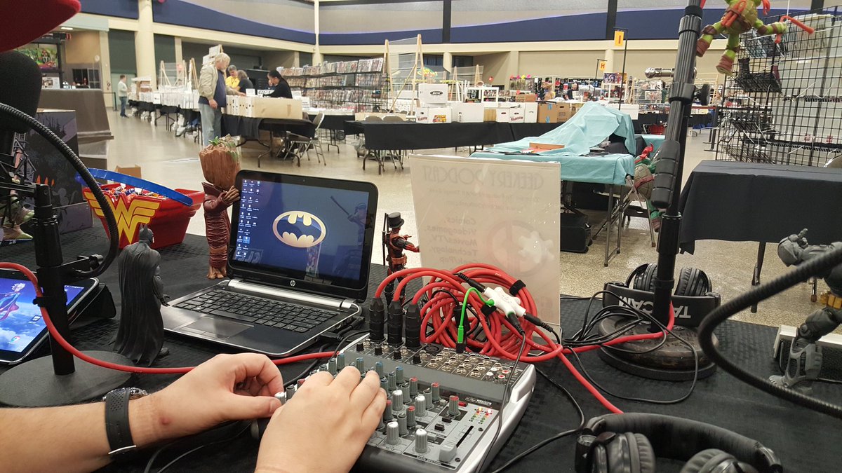 Check out Ep.33 on our webpage, #Stitcher , &amp; #iTunes. We went to #buffalo for comicon last Saturday and we made an episode on location! LIB