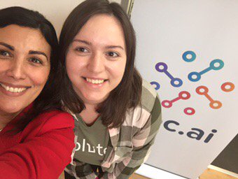 _doc_ai's tweet photo. Welcome to our new team member Maria, software engineer from Ukraine, moving to Cali just for us. Feeling special! https://t.co/vVYsCh1ta4