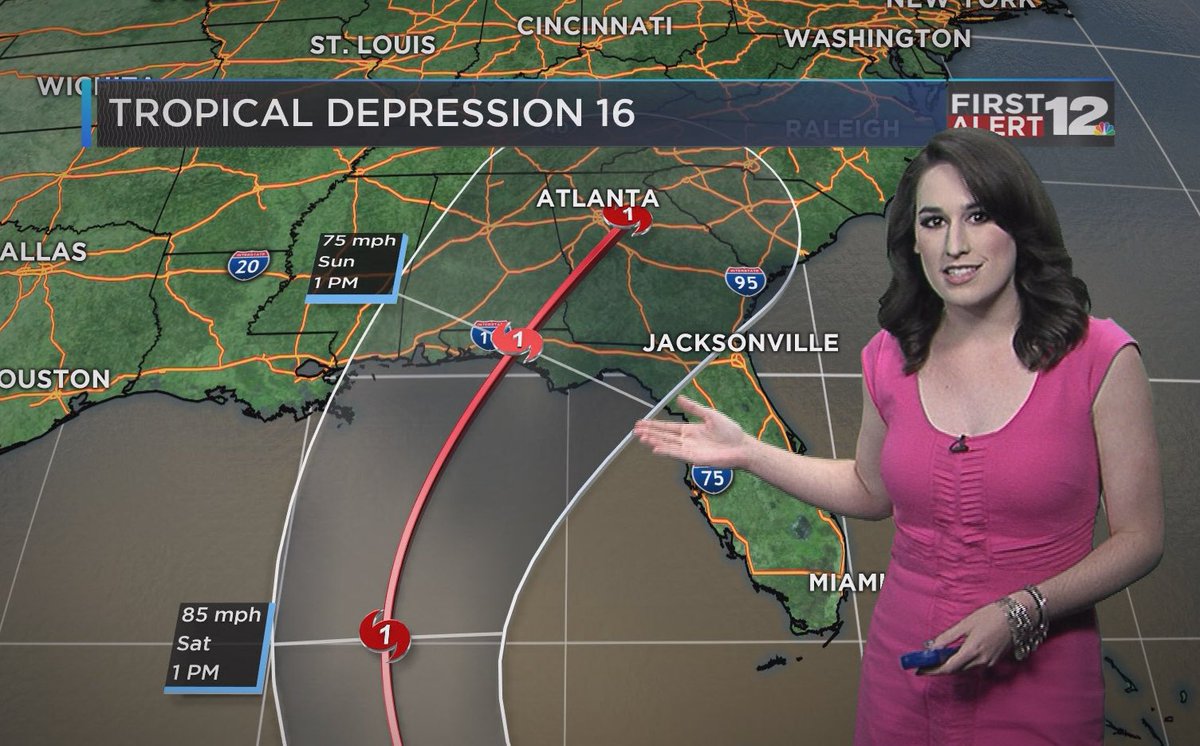 Just when you thought the tropics were quiet...😏TD 16 becomes TS #Nate sooner rather than later; reaches AL as a potential hurricane Sunday.