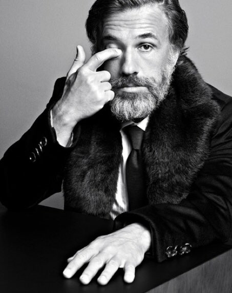 Happy birthday to the coolest man alive, Christoph Waltz! 