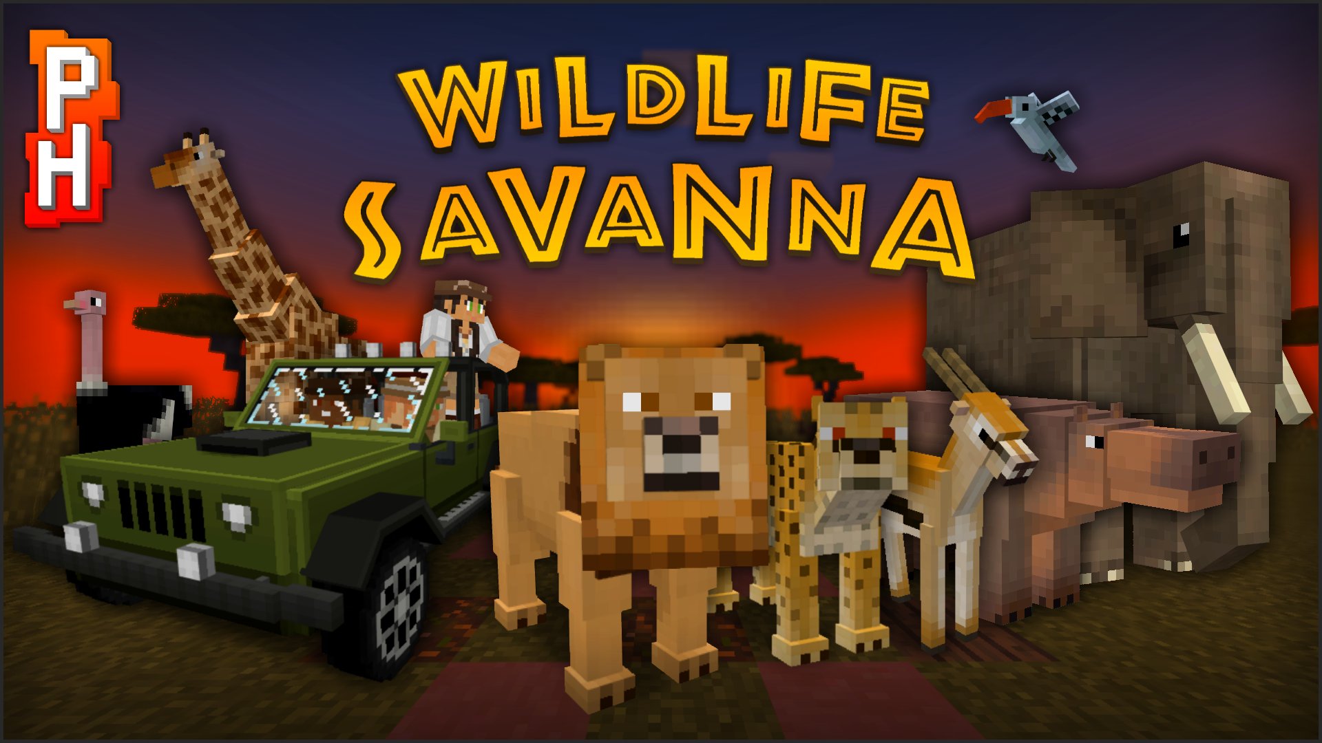 Pixelheads Wildlife Savanna Is Now Available On The Minecraft Marketplace Drive An Atv Ride A Cheetah Tame A Lion And More T Co Boatrygtkl T Co 5xn7vd56ho Twitter