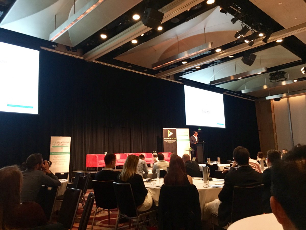 SiteMinder_News's tweet photo. We're at the #maximumoccupancy conference in Sydney. Don't miss our managing director, Mike Ford joining the distribution panel at 3:30pm. https://t.co/yjeW6vqMPi