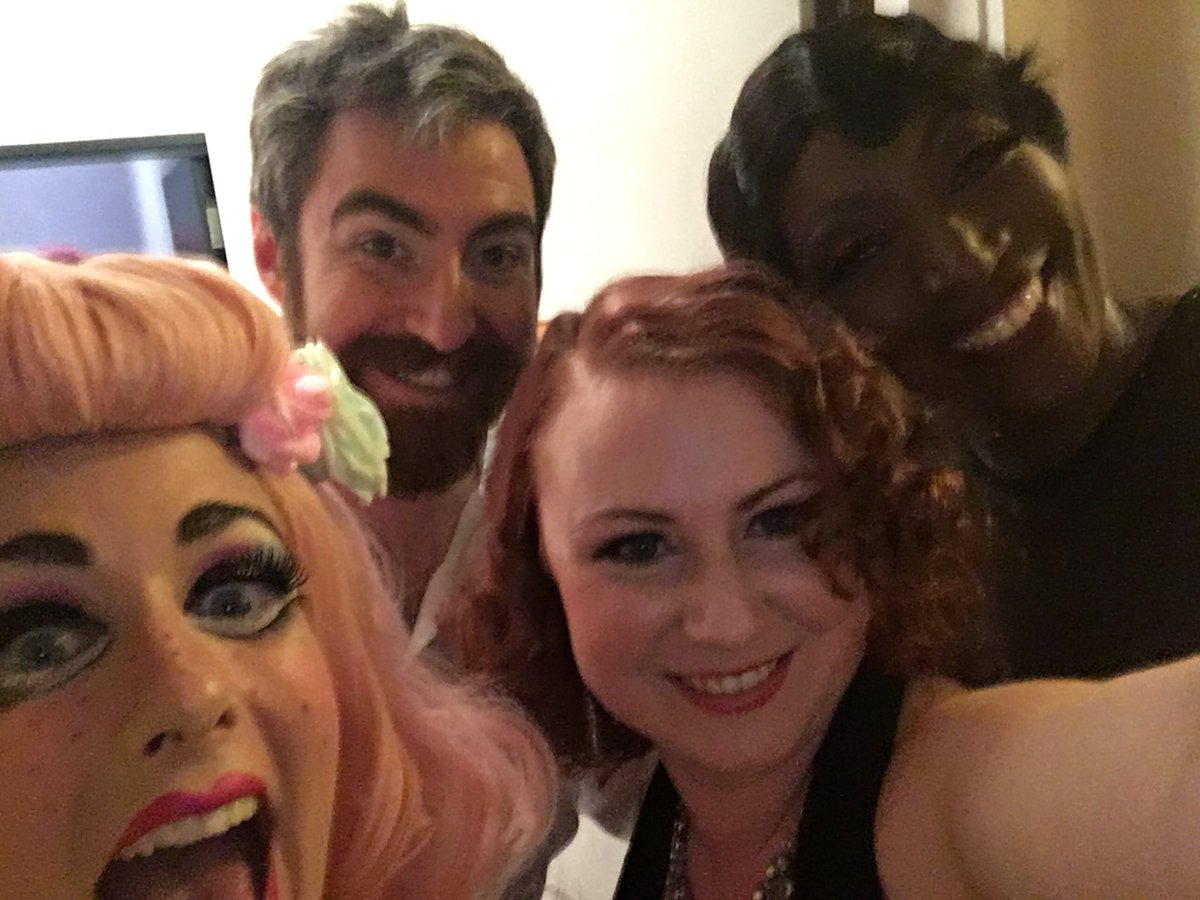 Gingercupcake10's tweet photo. Forgot to share on the night because we were all having too much fun! Great to see @MissOopsieOoohh @MystiVine @DickieDalliance https://t.co/vYRspIms30