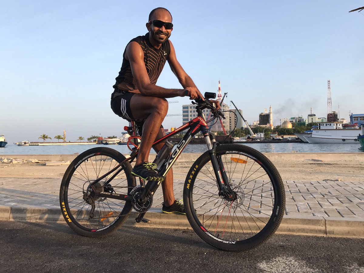hammettz's tweet photo. Lost my bicycle (SPX Romance 500) parked inside the house in Male. If anyone comes across a similar bike, please let me know. Many thanks! https://t.co/V8mxabvBxE