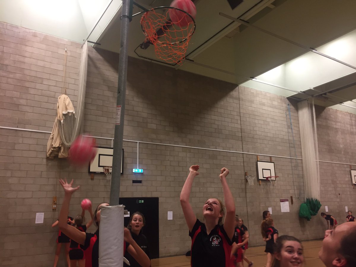 HGSPhysicalEd's tweet photo. Netball is in full flow for our Open Evening. Why not come and visit us down in PE?! #HGSNetball https://t.co/yMoIvKrh8t