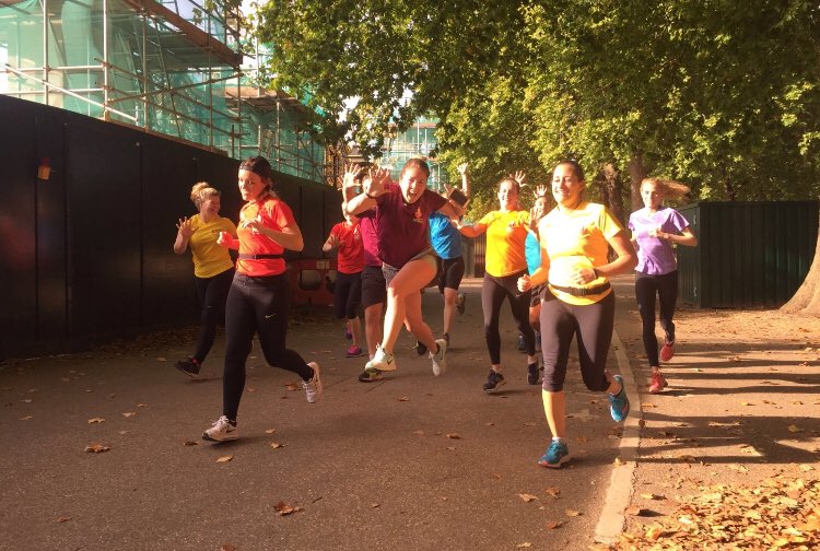 TomKerry1971's tweet image. What an awesome photo of the @limelightsports team out on a #run for #WeAllMove day, great air @ClairePicone! (via @rickjenner77)