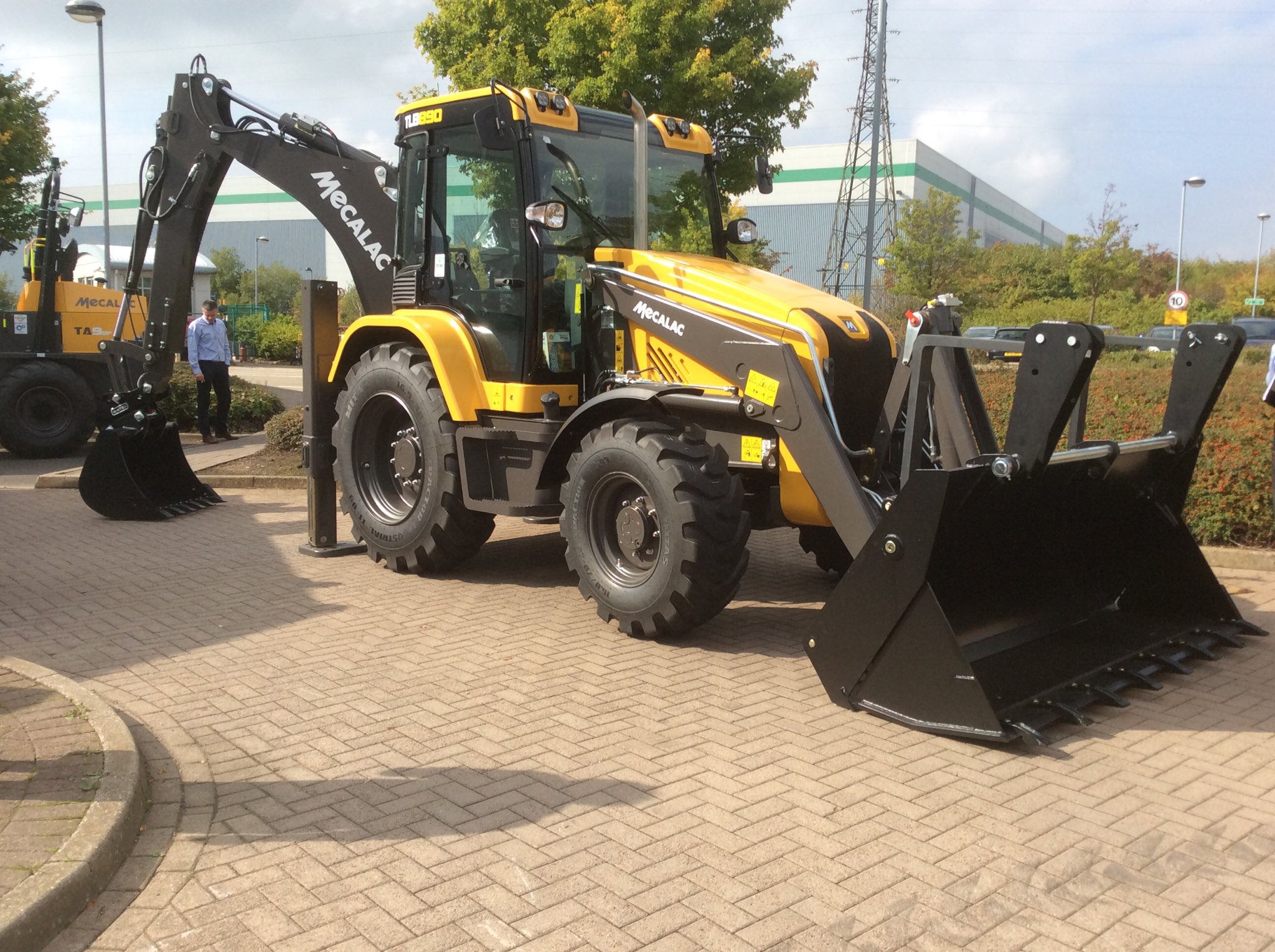 PV Dobson & Sons on Twitter "Great to see the new UK built Mecalac_CE