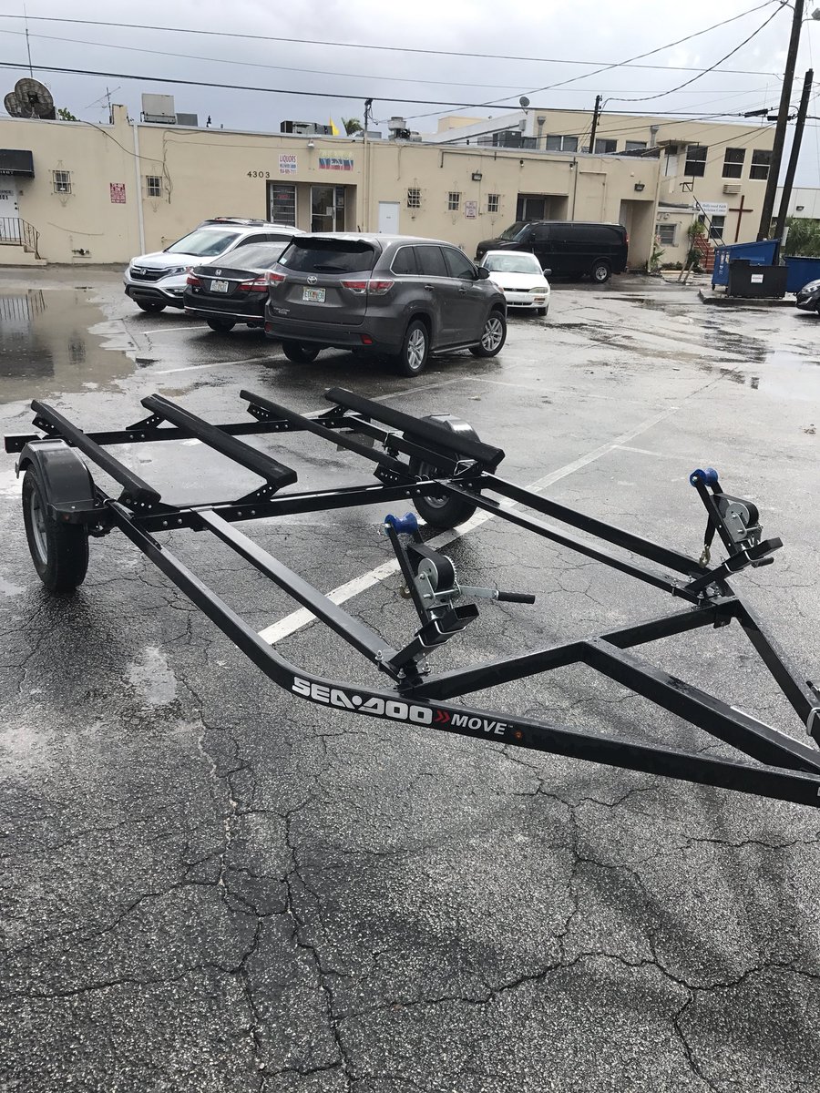 Anyone in South Florida interested in a double jet ski trailer??