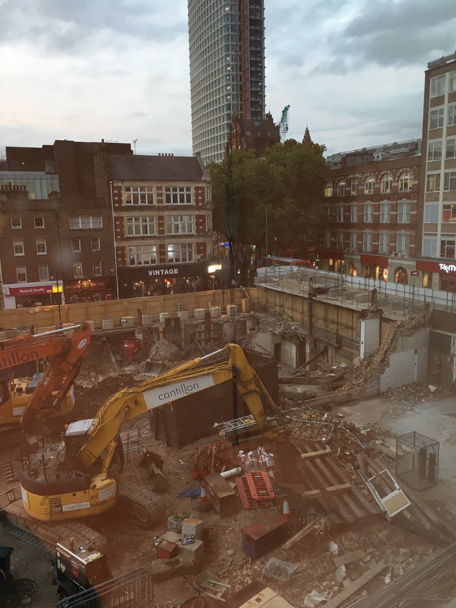 SimonEvans25's tweet photo. R.I.P. @found111ldn. They've knocked down the fourth wall. https://t.co/IFBaBmyAeU
