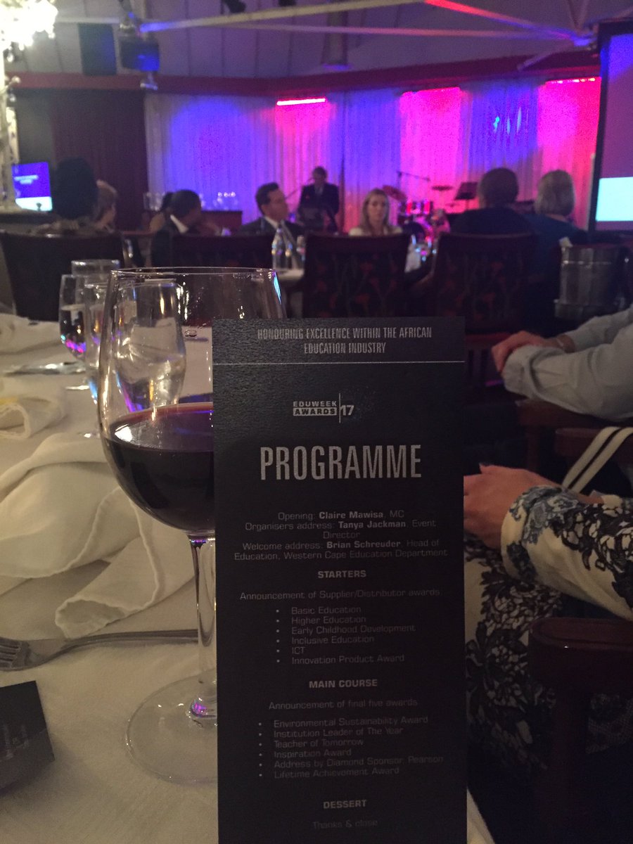 SarahFraserSA's tweet photo. Honoring excellence in Education with @editmicro @IAVS_SA @epsonprojector #edtech #clevertouch #epsonsa #EduWeekCPT https://t.co/o3le5l988E