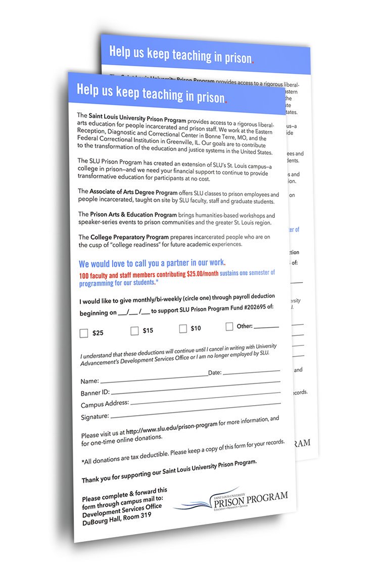 TidyProjects's tweet image. Check out our work for Saint Louis University's Prison Program. Interested in working with us? Check us out online! #tidyprojects