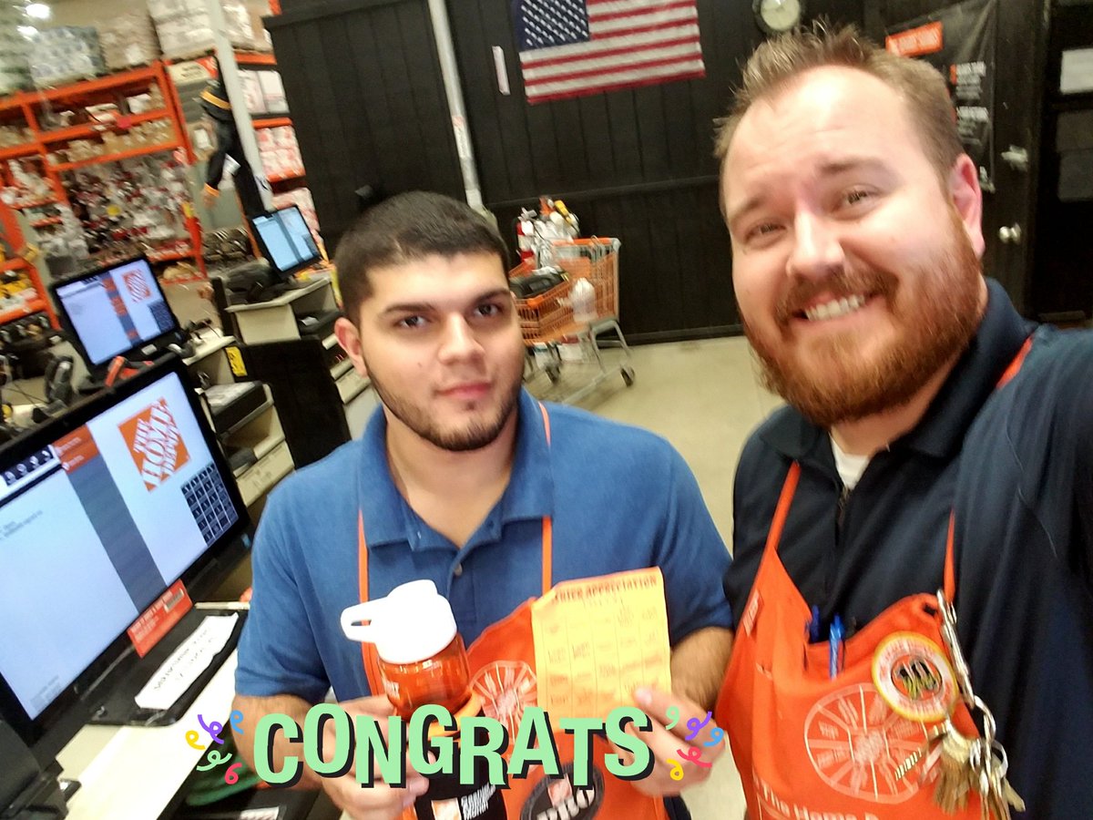 JimmyPottsHD's tweet photo. Cashier Bingo! Plenty of prizes to Win! Thank you for all of your hard work! #CAM2017 @THDAllenPark @DokeyJason https://t.co/vpsbmvCuRv
