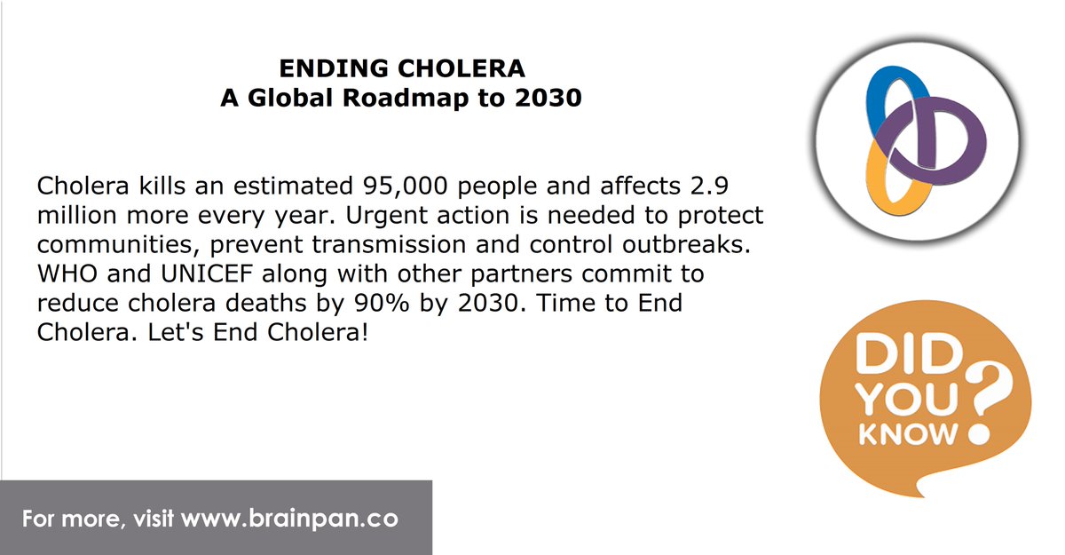 brainpan2015's tweet photo. Let's End Cholera! Ending Cholera, a global roadmap to 2030 #EndCholera #PreventiveHealthcare #PreventCholera #DoctorsDiary #Timetosavelives https://t.co/cWrnxTlEqO