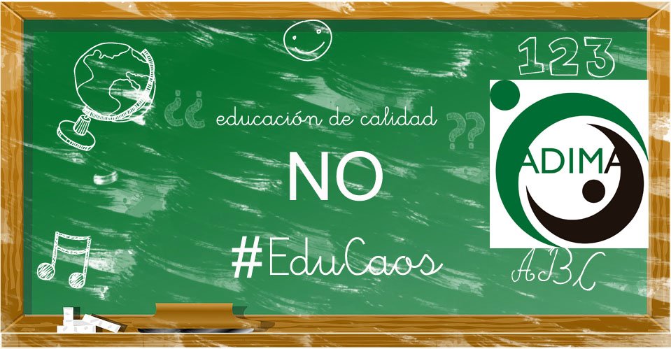 Cuchufletilla83's tweet photo. Cumplir con la educación para que no siga siendo #EduCaos https://t.co/Kzphn5KGvs