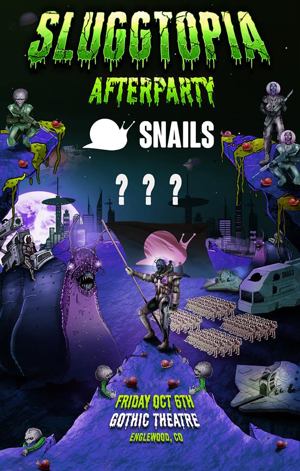 snailmusic's tweet photo. Can't believe my own festival #SLUGGTOPIA is SOLD OUT!!! Who wants to after party with me & some special friends?!? https://t.co/hXnKP3QqGD https://t.co/6XJokbCc2J