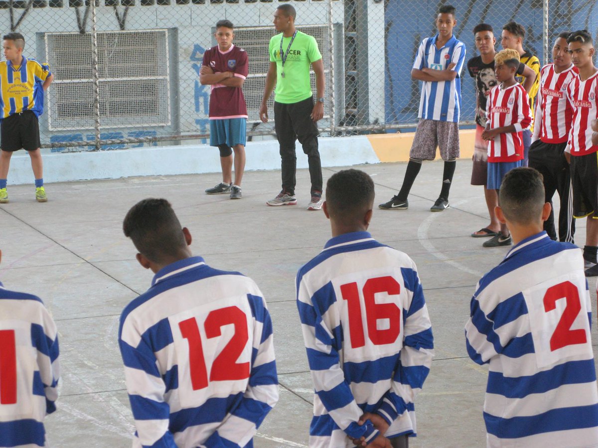 ChildreachInt's tweet photo. Photos from the #CopaDaPaz (Peace Cup) final in Brazil with our partners @acerbrasil  and @coachesacross 12 teams &amp; 84 children took part https://t.co/hDVFnicAH6
