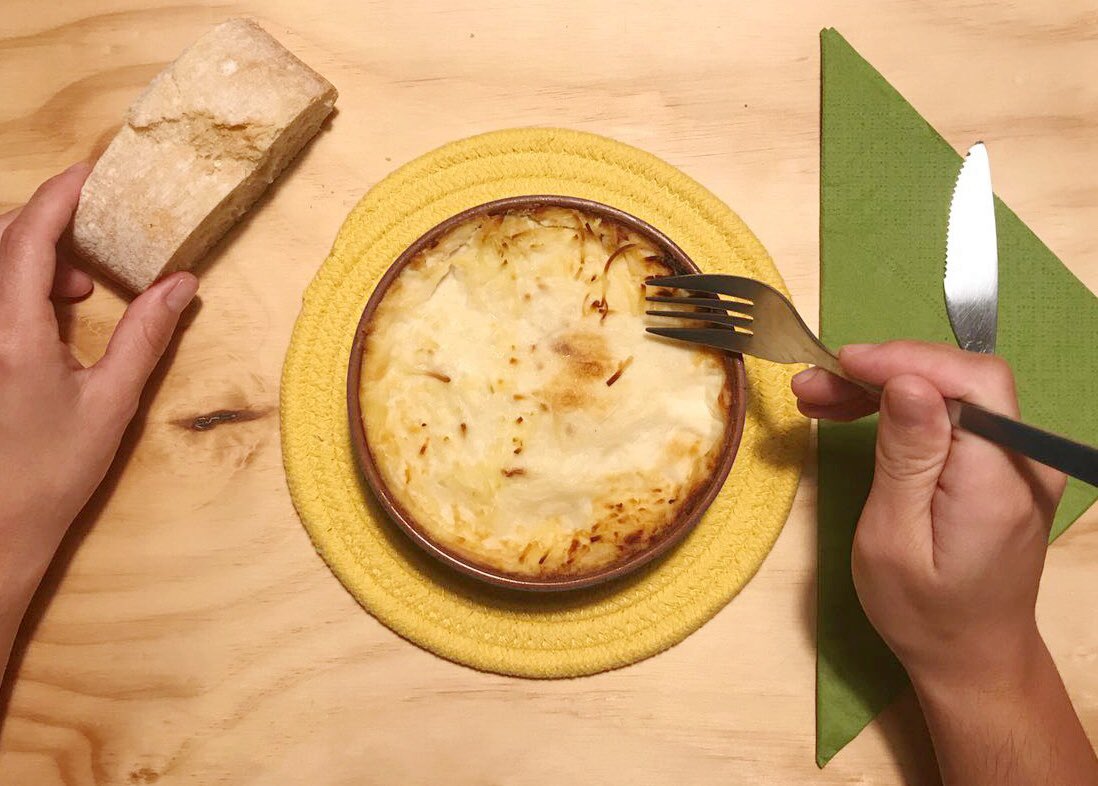 Has vist que ara els gratinats venen en unes fantàstiques cassoletes de fang? Perfectes per a menjar a casa...Bon profit! #nostrum