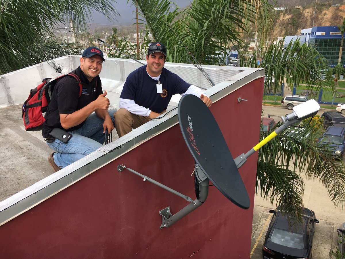 ITDRC's tweet photo. Yesterday, our team traveled to Utuado, PR to bring voice and data online for the local responders. Info now flowing quickly to San Juan. https://t.co/ztH3kov11F