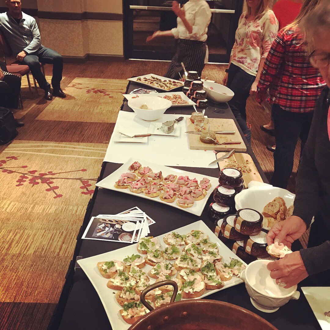 WhistlerReads's tweet photo. The jam event on Friday was engaging &amp; delicious! Thanks Lee for being fabulously knowledgeable and fun! Thanks audience for a great event! https://t.co/qOtMaVmZtB