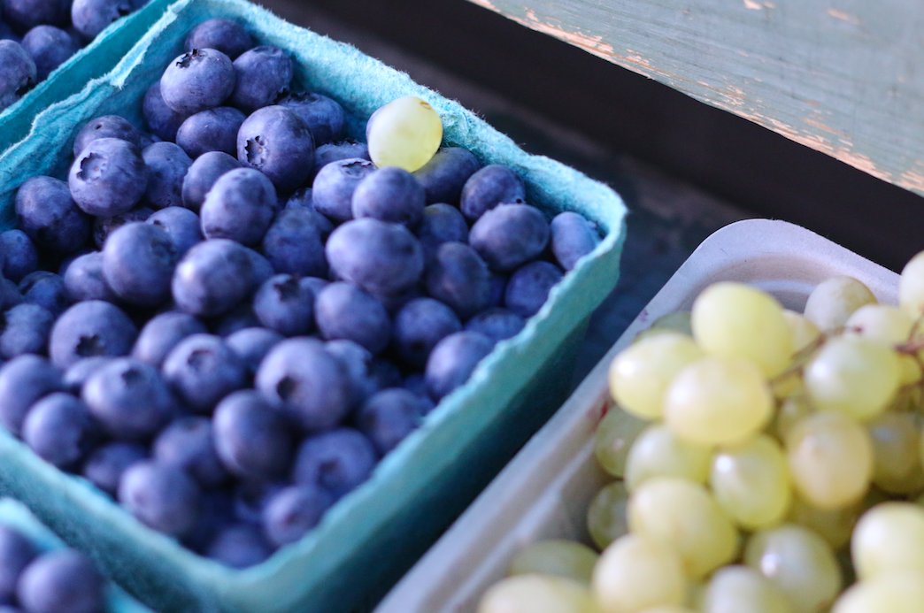 Dare to stand out amongst the crowd like this little grape!
